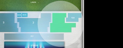 Seat view from Reserved