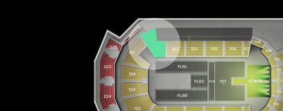 Seat view from Lower