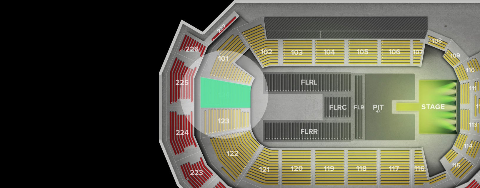 Seat view from Lower