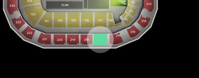 Seat view from Upper