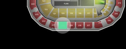 Seat view from Upper