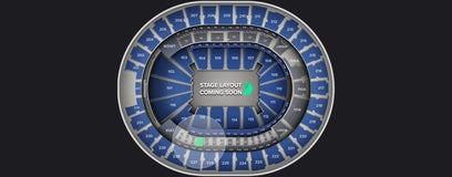 Seat view from Loge