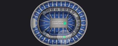 Seat view from Loge