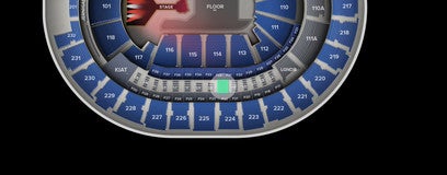 Seat view from Loge