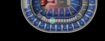 Seat view from Loge