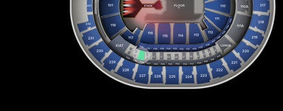 Seat view from Loge