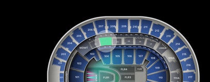 Seat view from Club