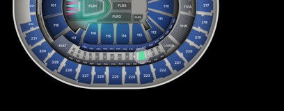 Seat view from Loge