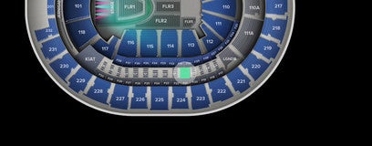 Seat view from Loge