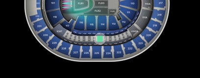 Seat view from Loge