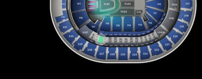 Seat view from Loge