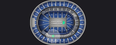 Seat view from Loge