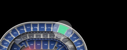 Seat view from Upper