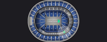 Seat view from Loge