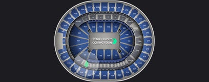 Seat view from Loge
