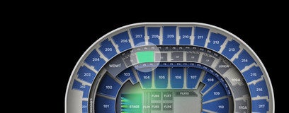 Seat view from Club