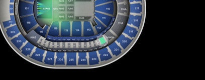 Seat view from Loge