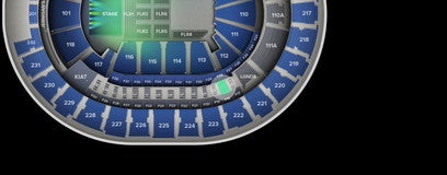 Seat view from Loge