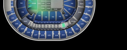 Seat view from Loge