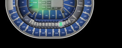 Seat view from Loge