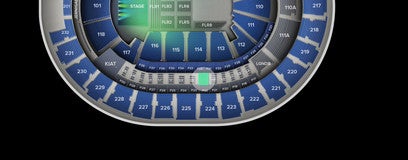 Seat view from Loge