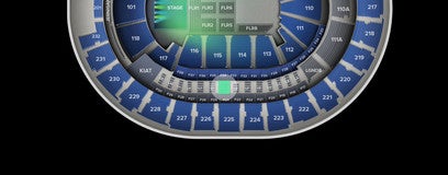 Seat view from Loge