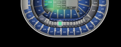 Seat view from Loge