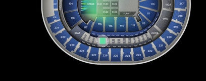 Seat view from Loge
