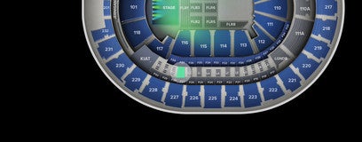 Seat view from Loge