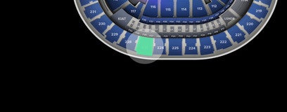 Seat view from Upper