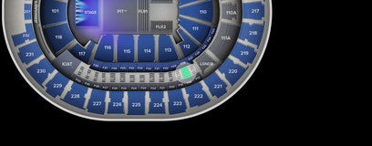 Seat view from Loge