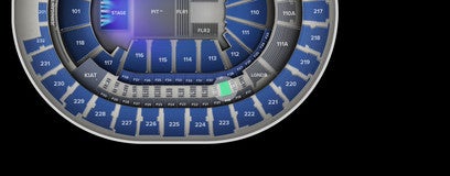 Seat view from Loge