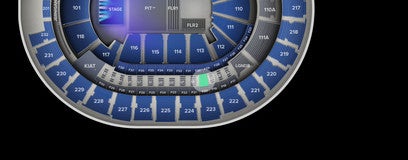 Seat view from Loge