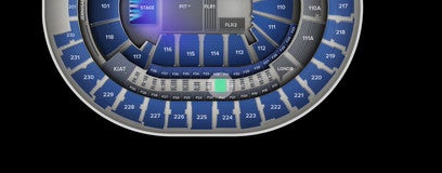 Seat view from Loge