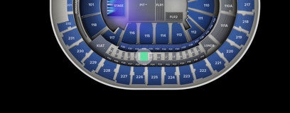 Seat view from Loge