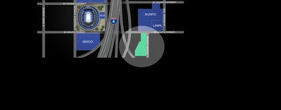 Seat view from City Commons Garage