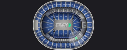 Seat view from Loge