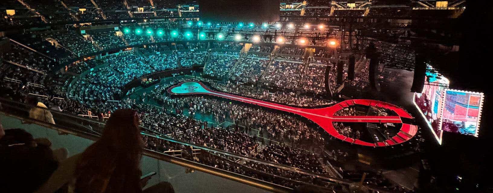 Seat view from Upper