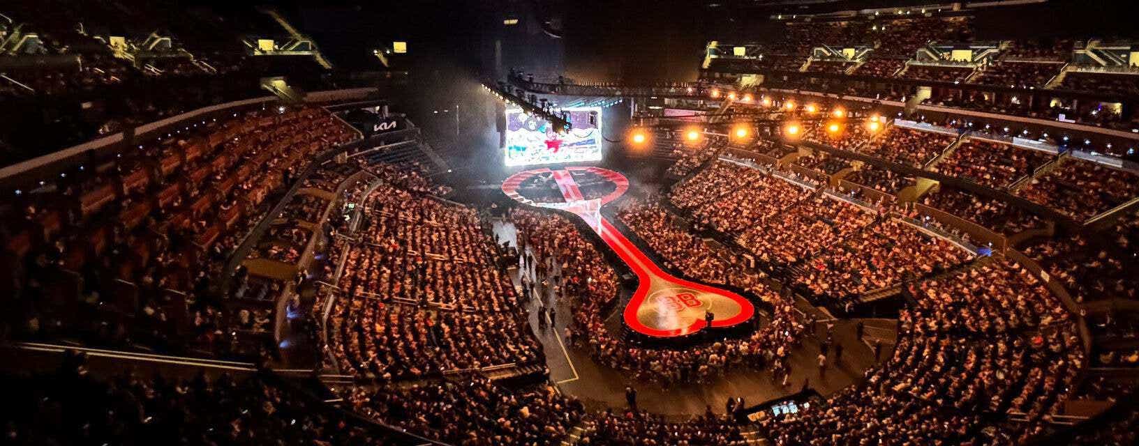 Seat view from Upper