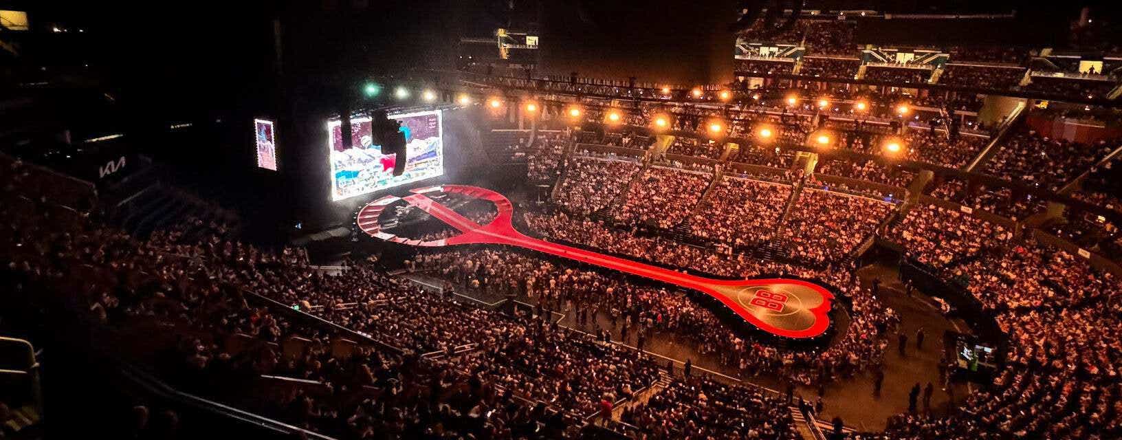 Seat view from Upper