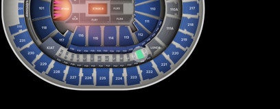 Seat view from Loge