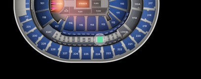Seat view from Loge