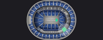 Seat view from Legend Suite