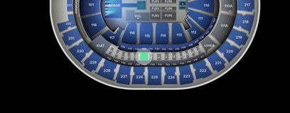 Seat view from Loge