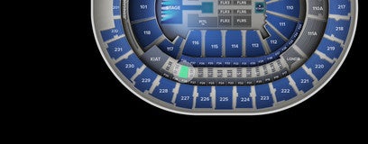Seat view from Loge