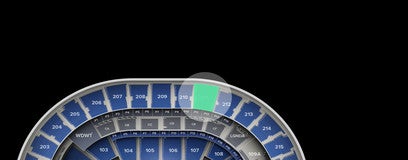 Seat view from Upper