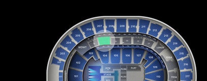 Seat view from Club