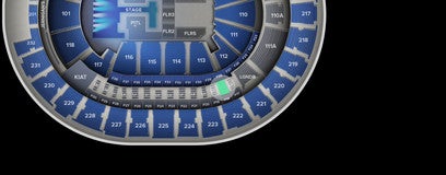 Seat view from Loge