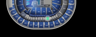 Seat view from Loge