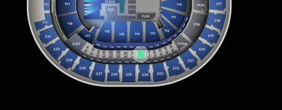 Seat view from Loge
